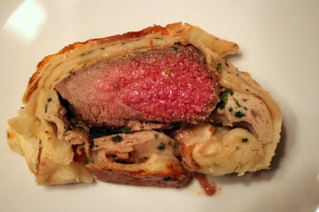 Ein Blick auf das fertige Gericht