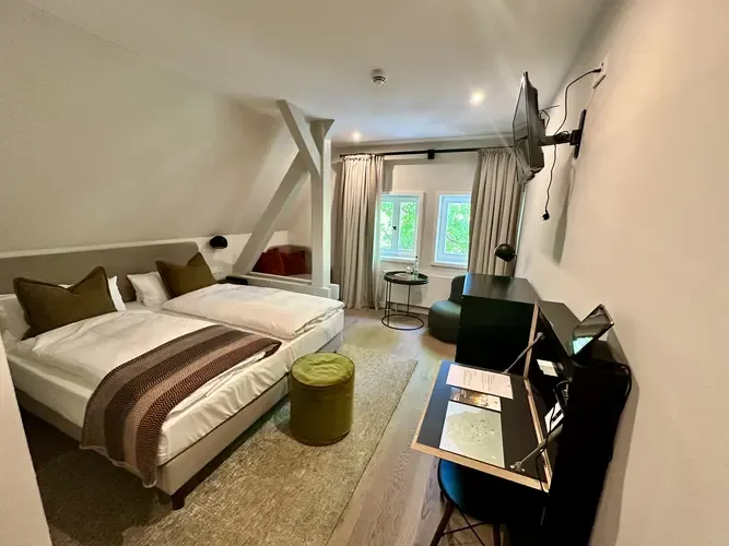 Ein gemütliches Doppelzimmer im Park am See