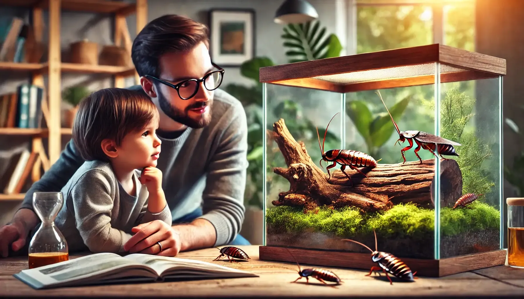 Ein Haustier mit Bildungspotenzial – Wie Fauchschaben Wissen vermitteln