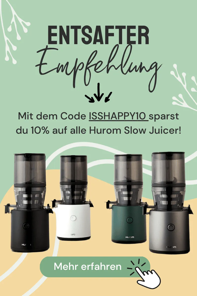 Ein hochwertiger Slow Juicer in Aktion, der grüne Säfte schonend zubereitet.