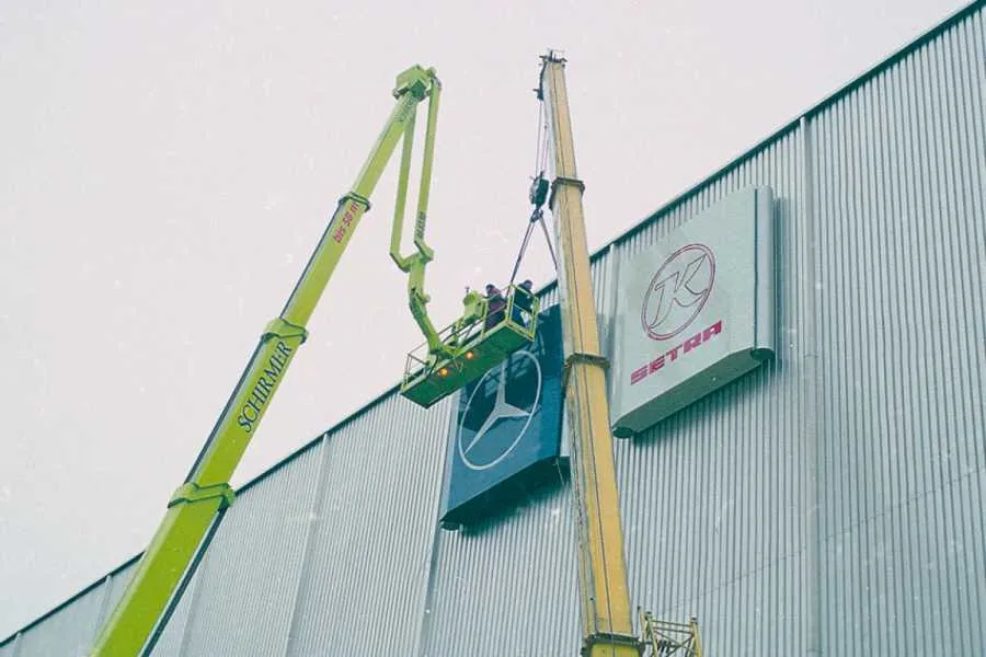 Ein neuer Setra Reisebus von Bölck Reisen