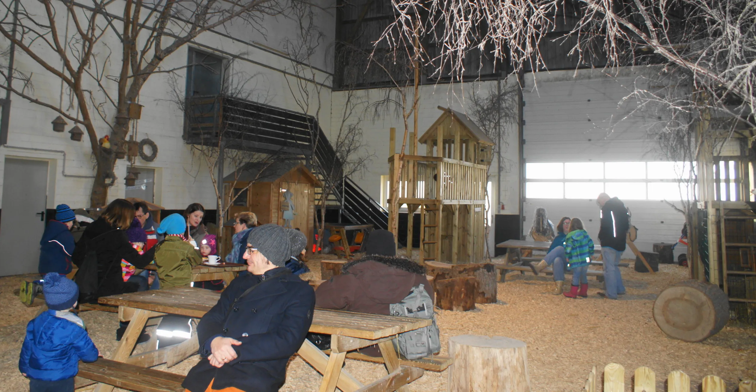 Ein Paradies für Kinder: Die Schäferei Rolfs bietet zahlreiche Spielmöglichkeiten.
