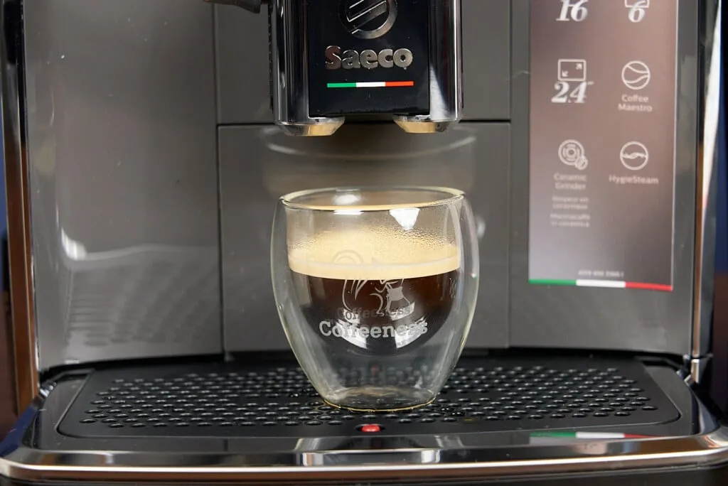 Ein perfekt zubereiteter Espresso