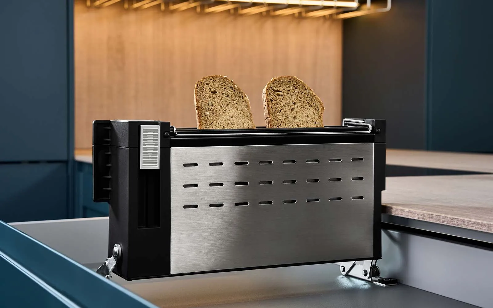 Einbau-Toaster in moderner Küche