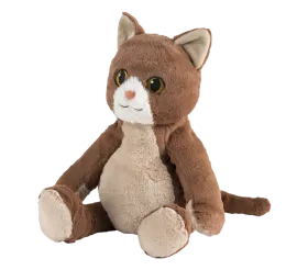 Eine charmante sitzende Katze, die für die Beliebtheit von Stubentigern in der deutschen Kultur steht.