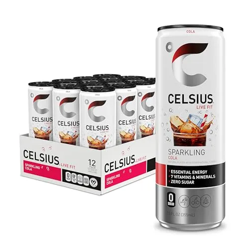 Eine Dose CELSIUS Sparkling Cola, stellvertretend für andere Cola-Alternativen auf dem Markt