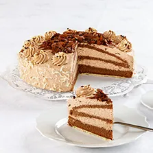 Eine exquisite Schoko Sahne Torte