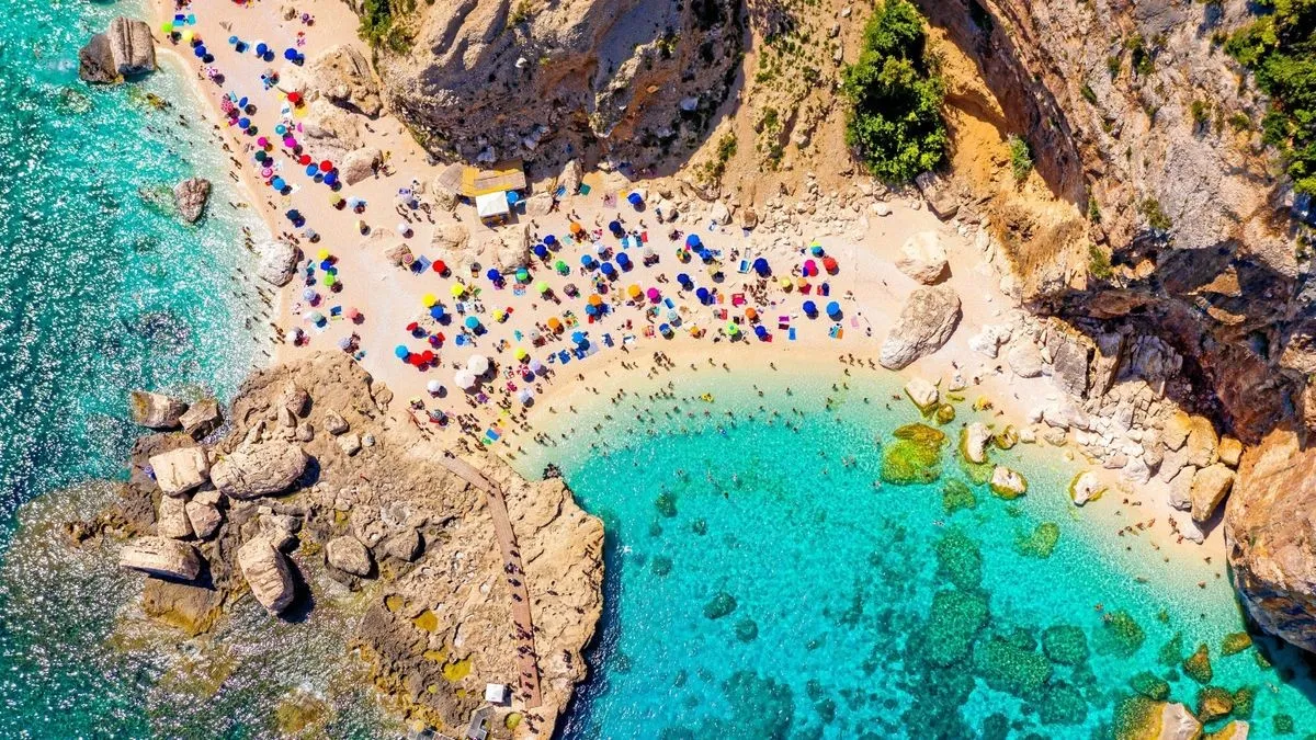 Eine malerische Fachwerksiedlung in Deutschland.