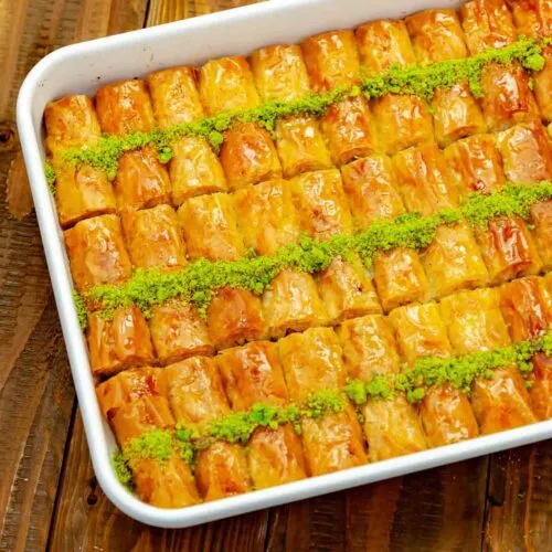 Einfache Baklava-Röllchen Kolay Parmak Baklava