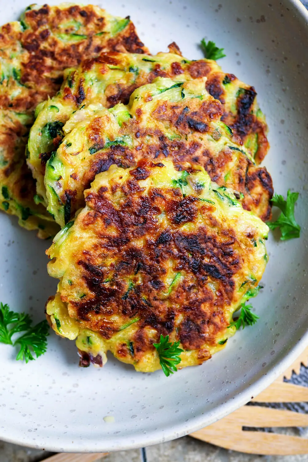 Einfache Zucchinipuffer