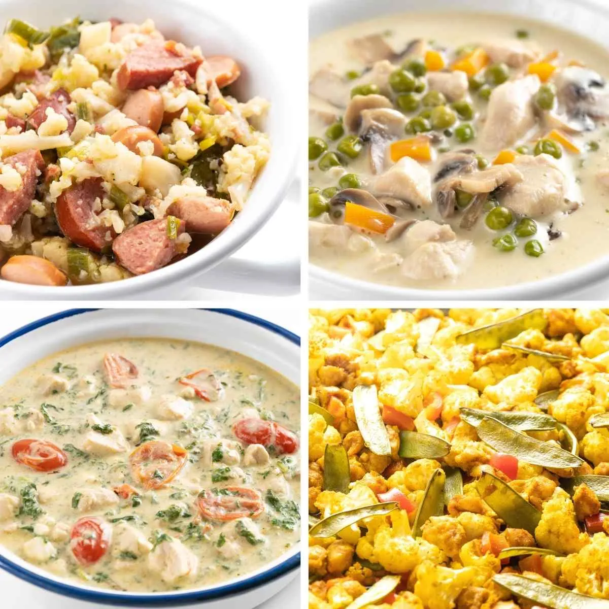 Einfaches Low Carb Abendessen Rezepte für kohlenhydratarme Gerichte