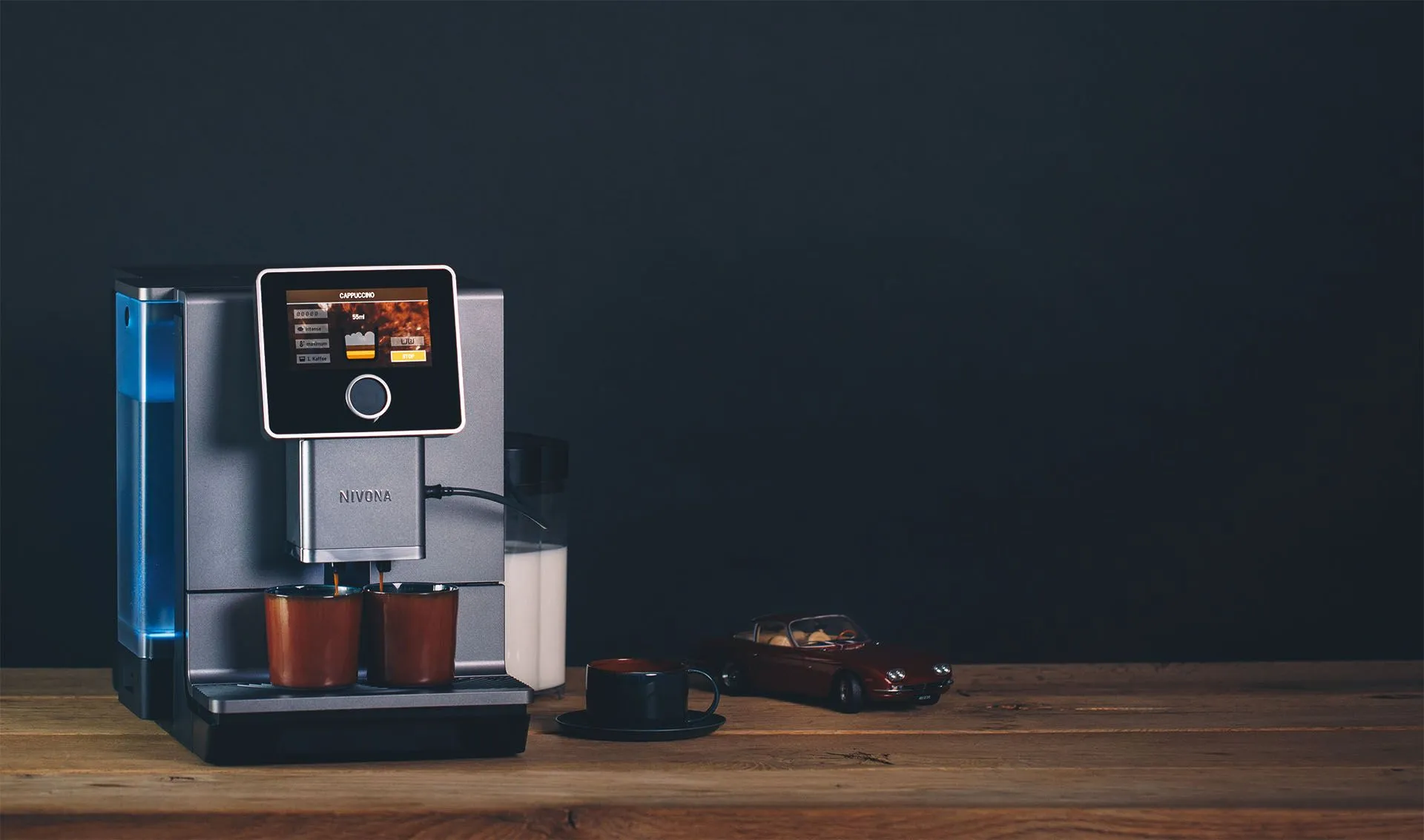 Einstellung des Mahlgrads an einer Nivona CafeRomatica