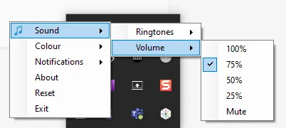 Einstellungen für Besprechungsstatus im Busy Light Treiber