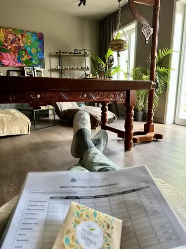 Entspannung nach der ersten Ayurveda-Behandlung