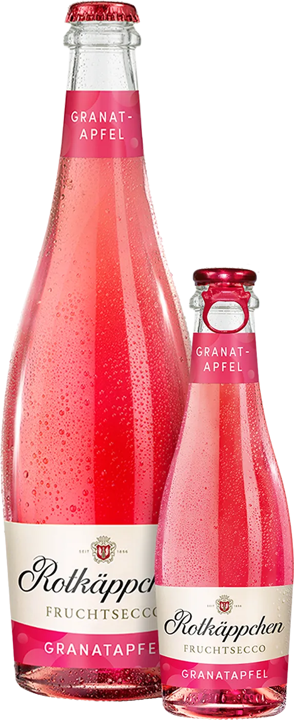 Erfrischender Rotkäppchen Fruchtsecco Granatapfel, ideal für sommerliche Momente