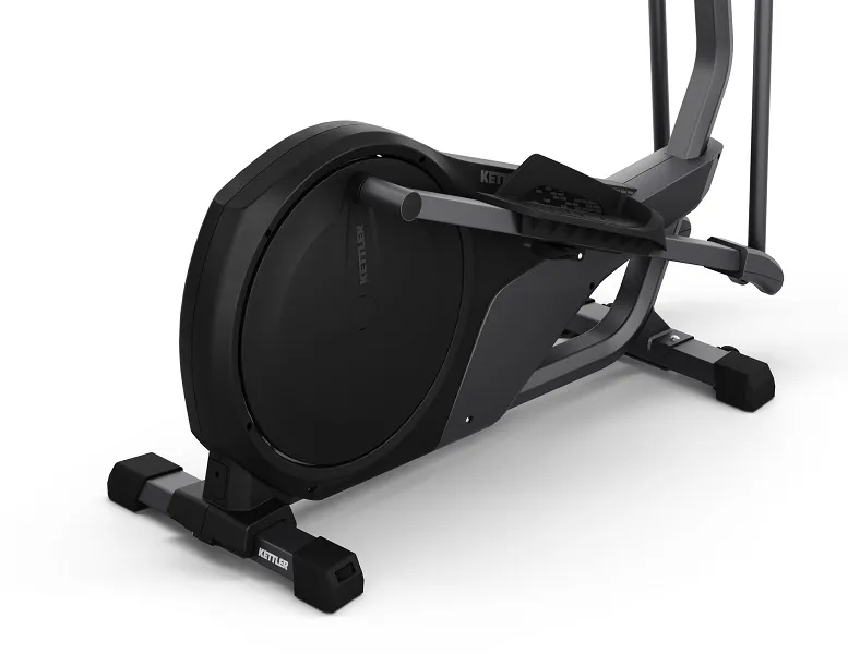 Ergonomische Trittflächen und Widerstandseinstellung am Kettler Crosstrainer