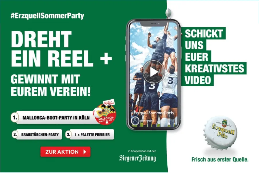 Erzquell Vereins-Gewinnspiel #ErzquellSommerParty