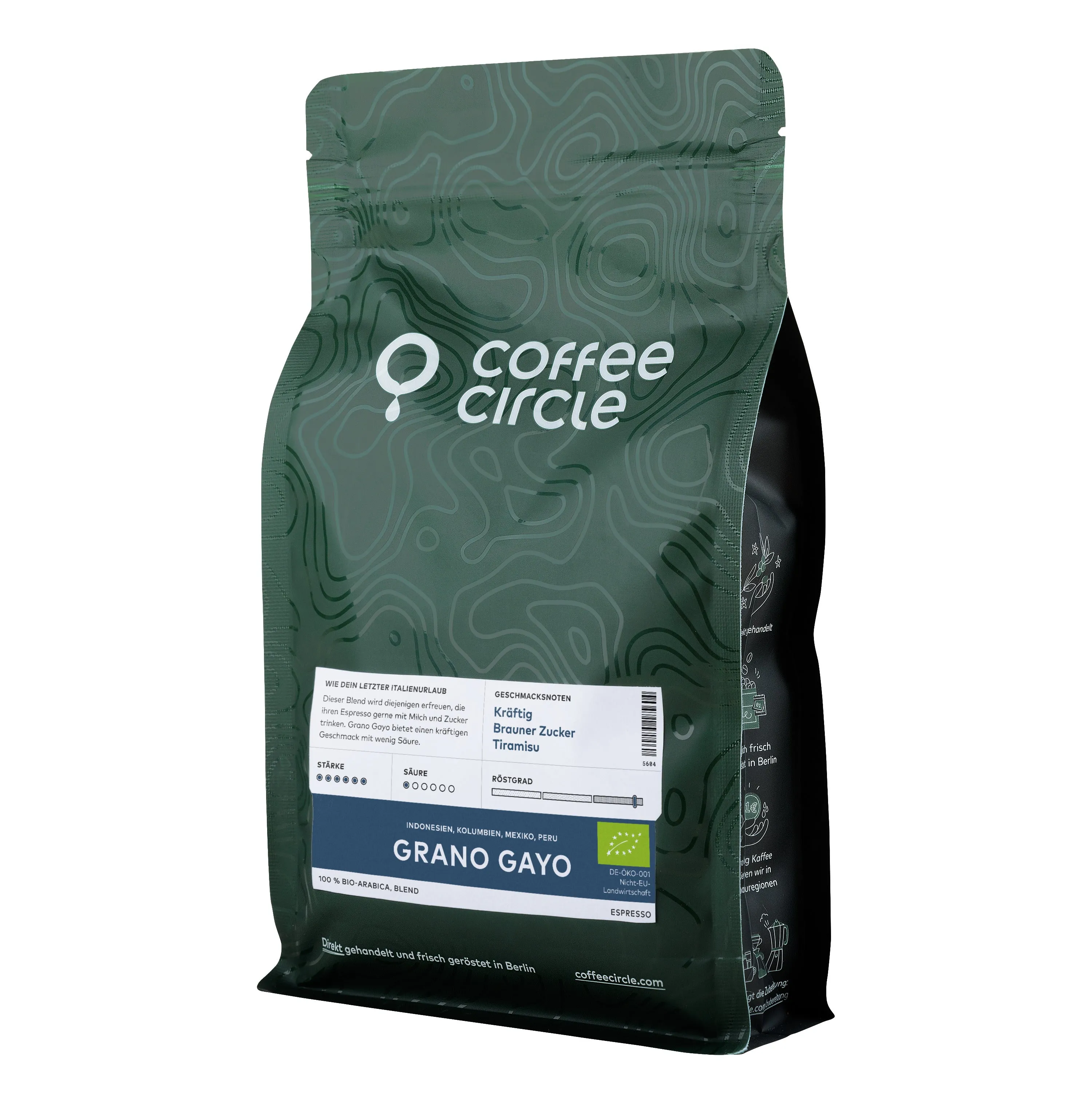 Espresso Grano Gayo 250 g / Ganze Bohne