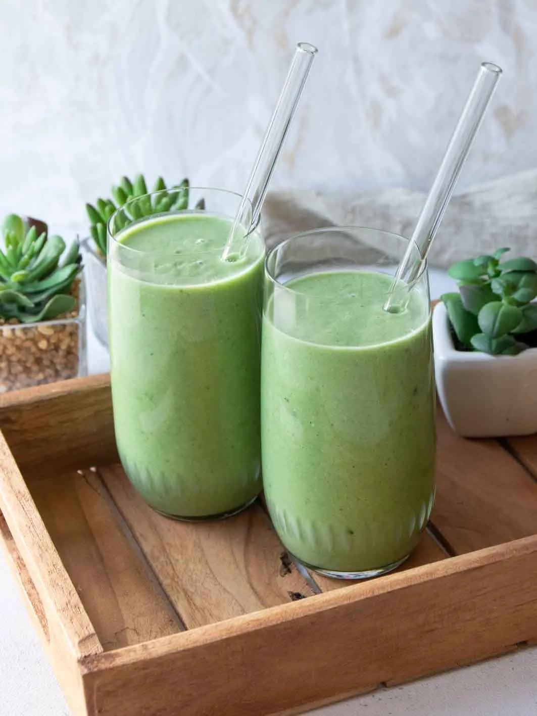 Essen zum Mitnehmen - Grüner Smoothie