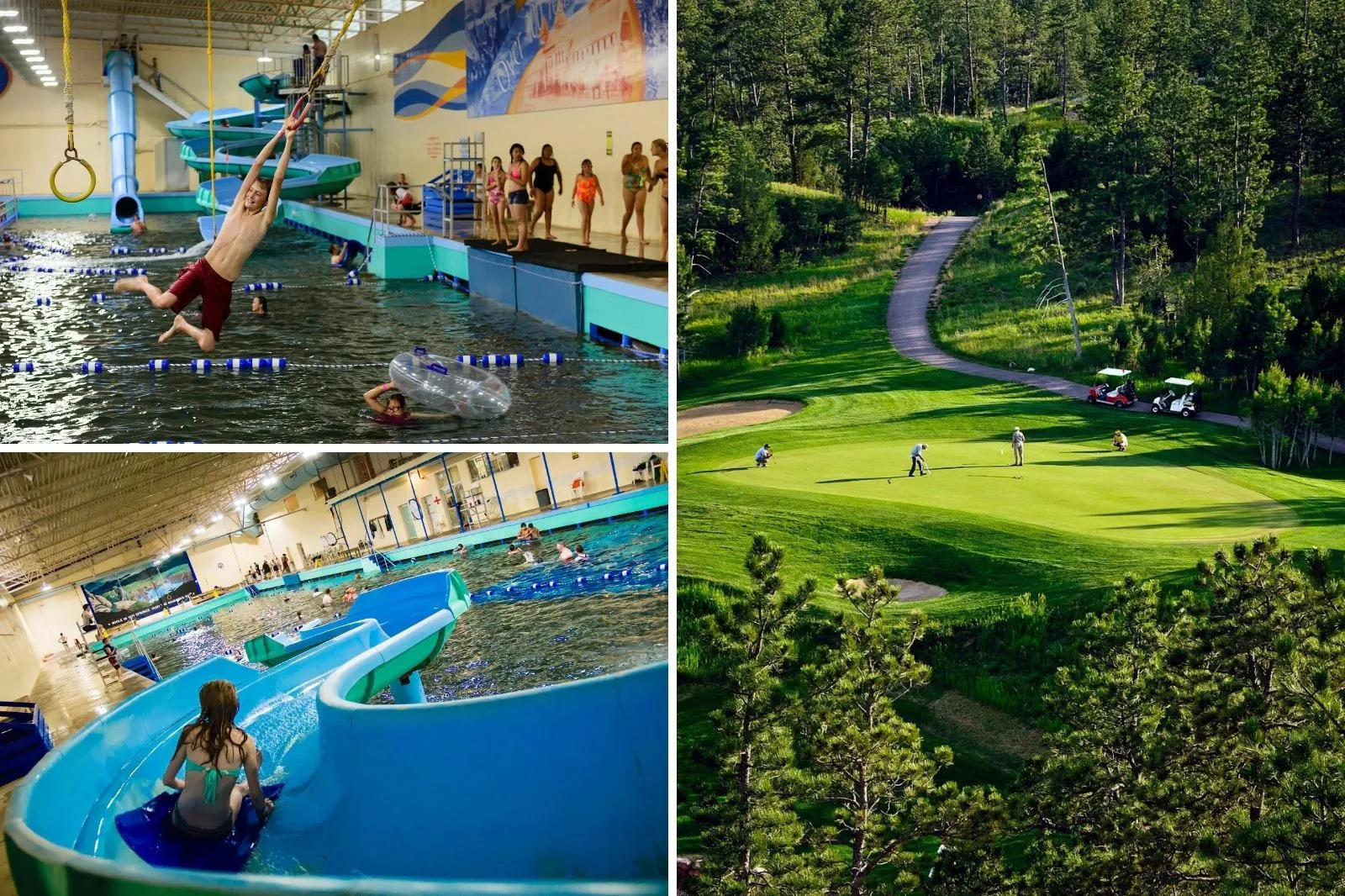 Evans Plunge, Hot Springs