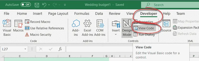 Excel charting ocx coding.