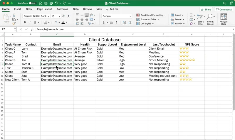 Excel-Funktionen nutzen: Dialogfeld zum Erstellen von Datenbankfeldern und Formatieren als Tabelle