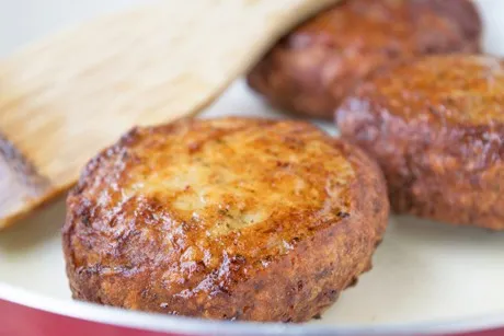 Faschierte Laibchen ohne Semmel