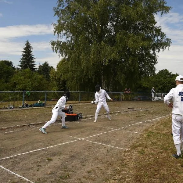 Fechten erfordert Konzentration und schnelle Reaktion