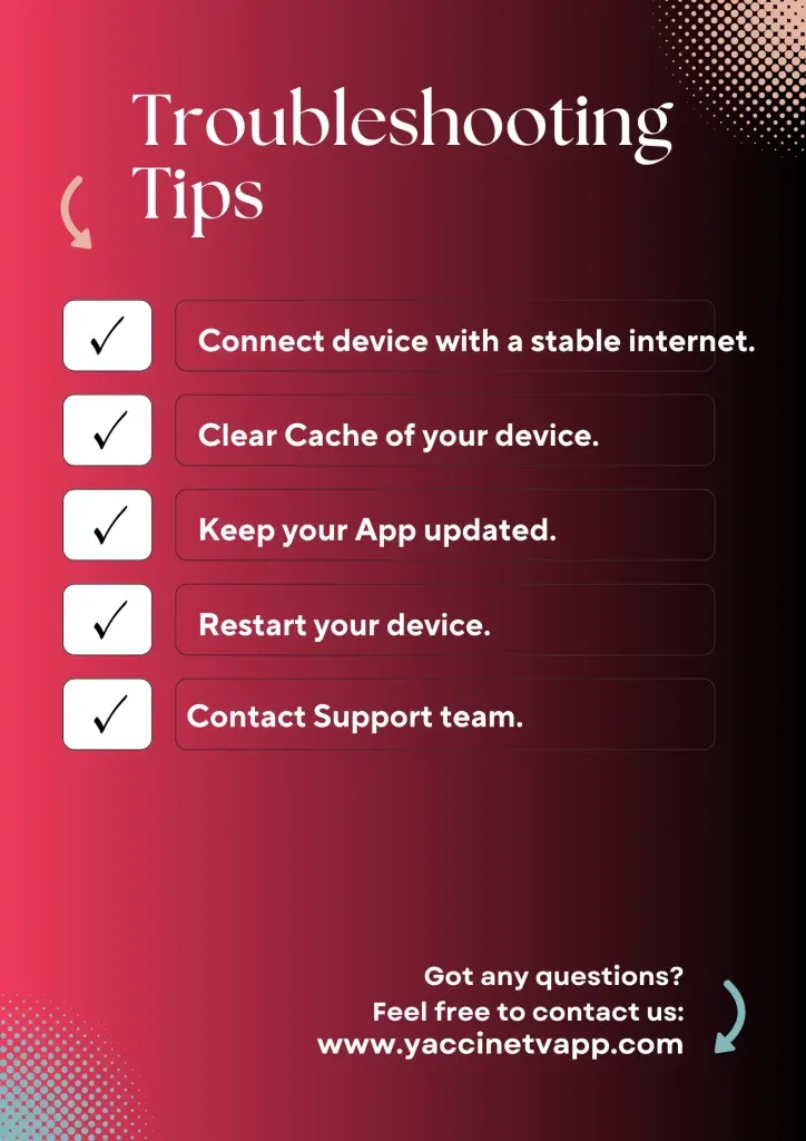 Fehlerbehebung und Lösungen für Yacine TV APK