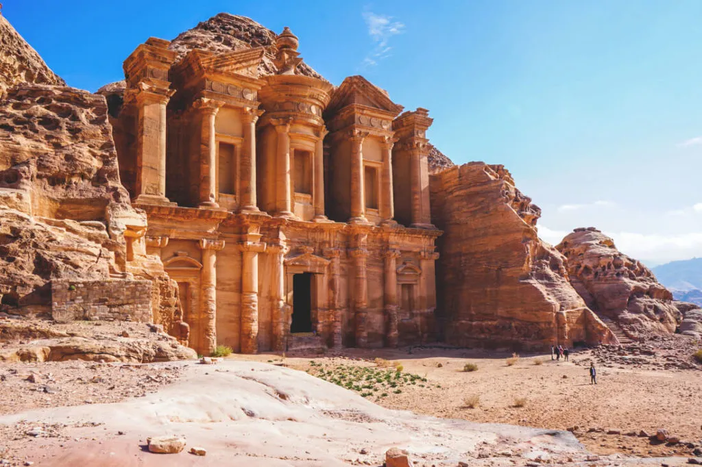 Felsenstadt Petra in Jordanien