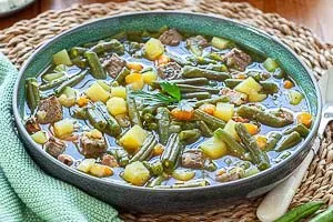 Fertig ist der leckere Bohneneintopf!