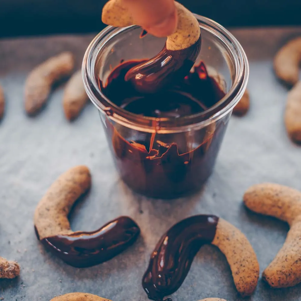 Fertige Mohn Kipferl