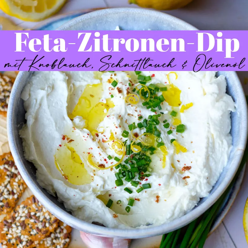 Feta-Zitronen-Dip