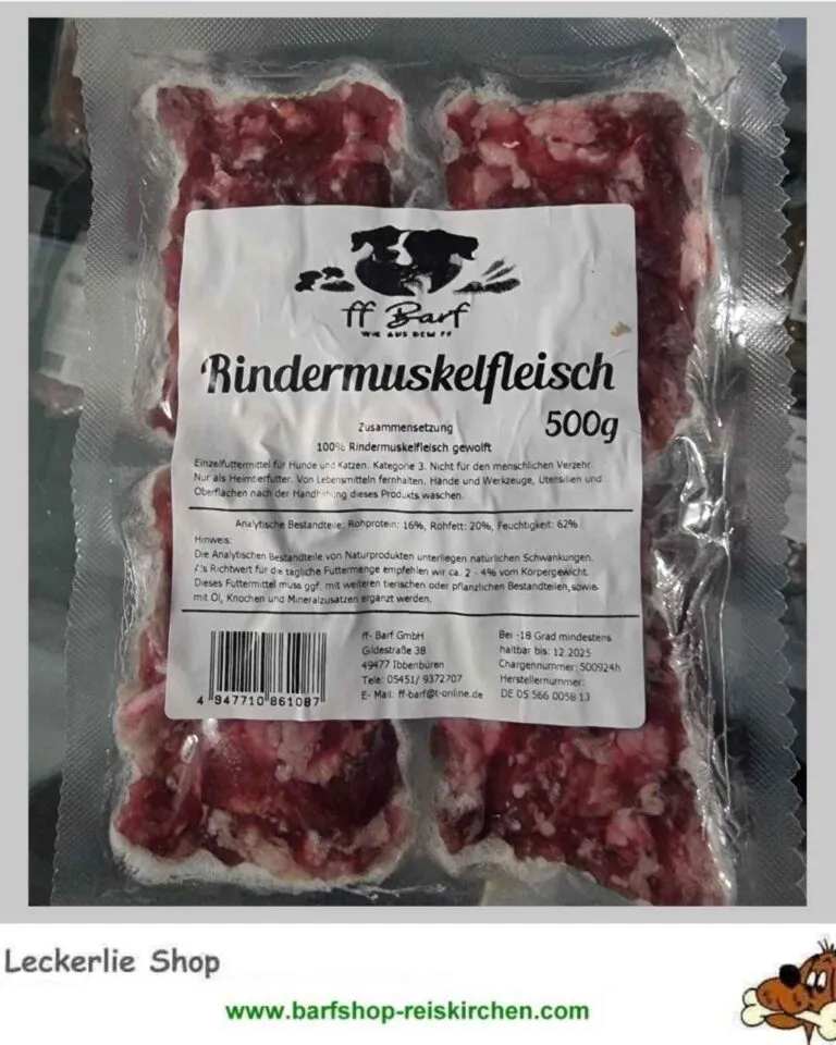 FF-Barf Rindermuskelfleisch