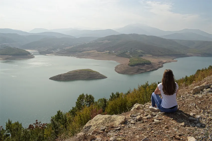 Fierza-Stausee Albanien