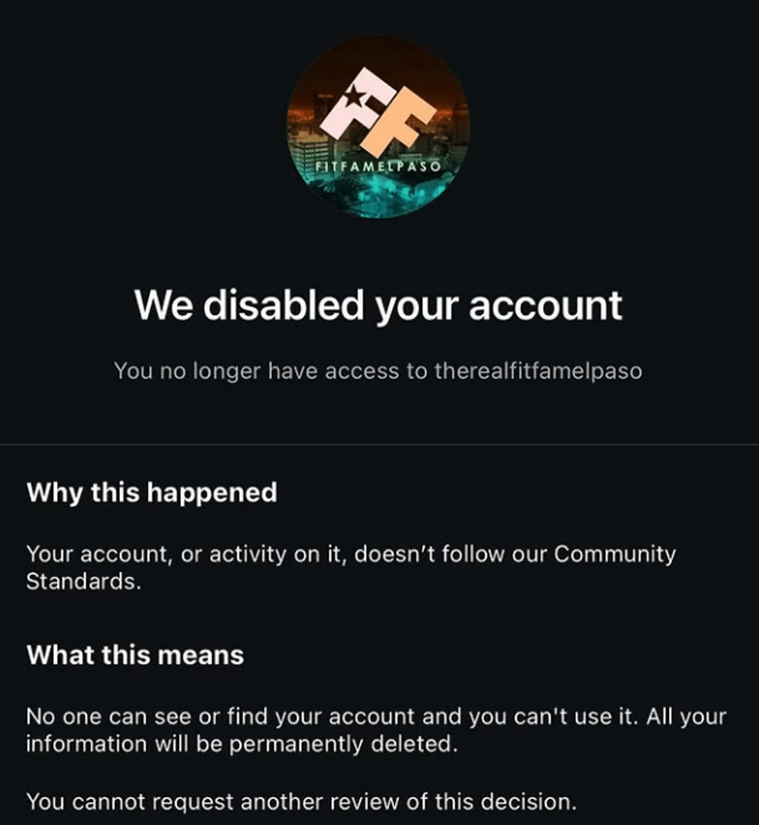 FitFam El Paso Community auf Instagram