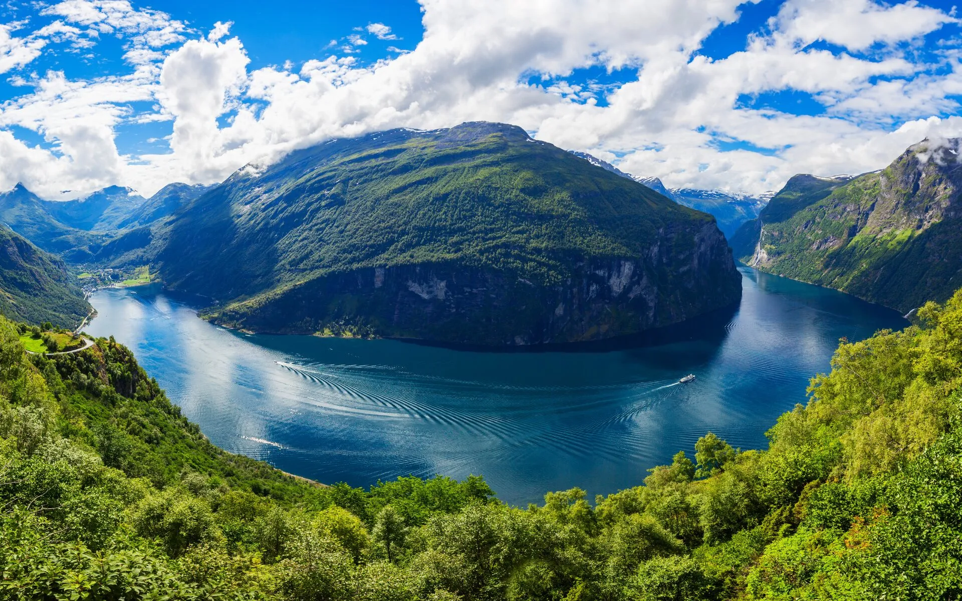 Fjordlandschaft in Norwegen