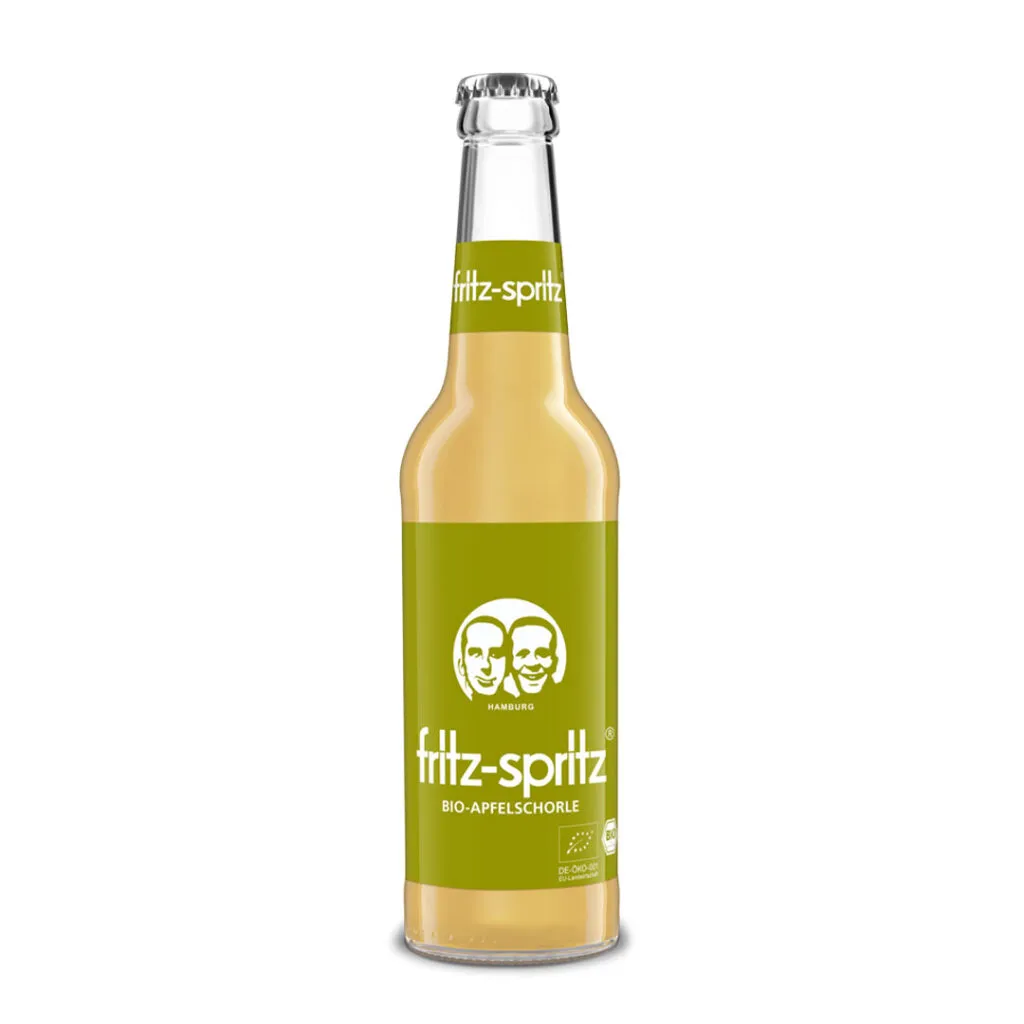 Flasche Fritz Bio Apfelschorle