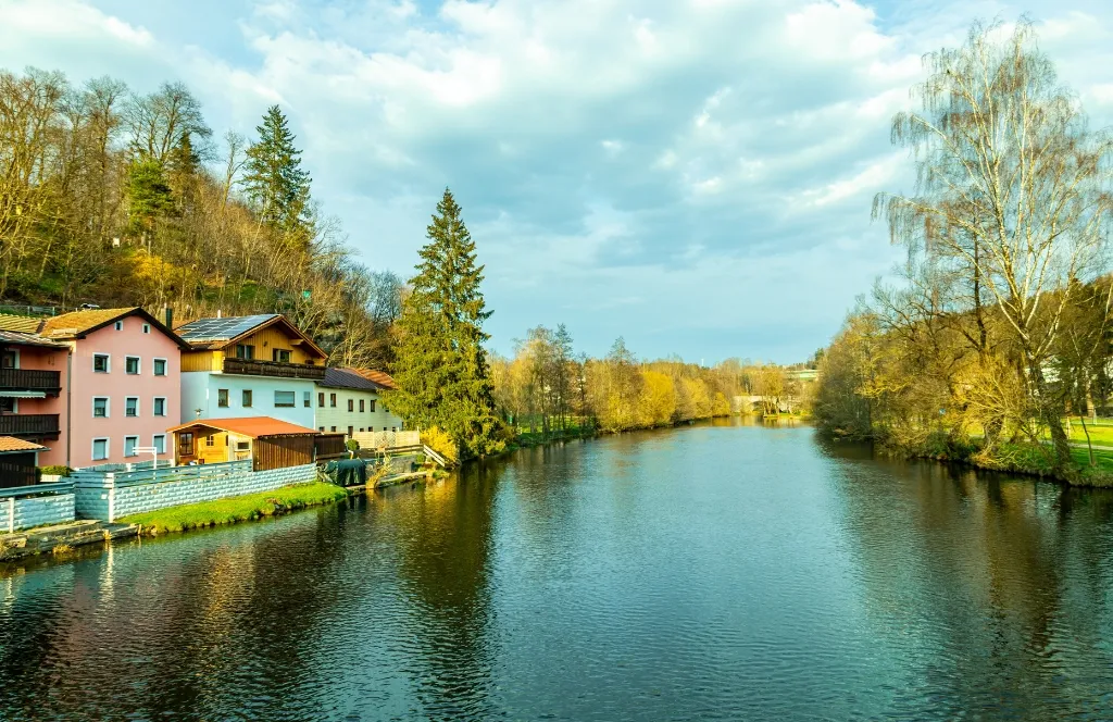 Fluss im Bayerischen Wald