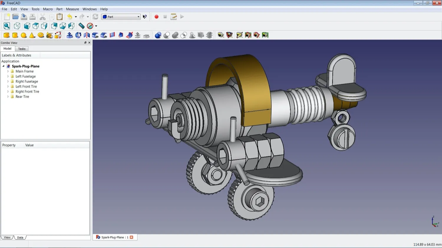 Freecad Screenshot