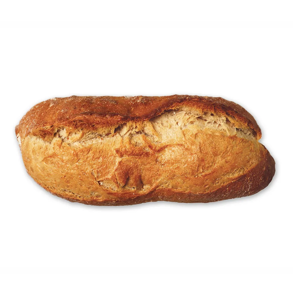 Frisches, luftiges Ciabatta-Brot zum Fertigbacken mit mediterraner Note