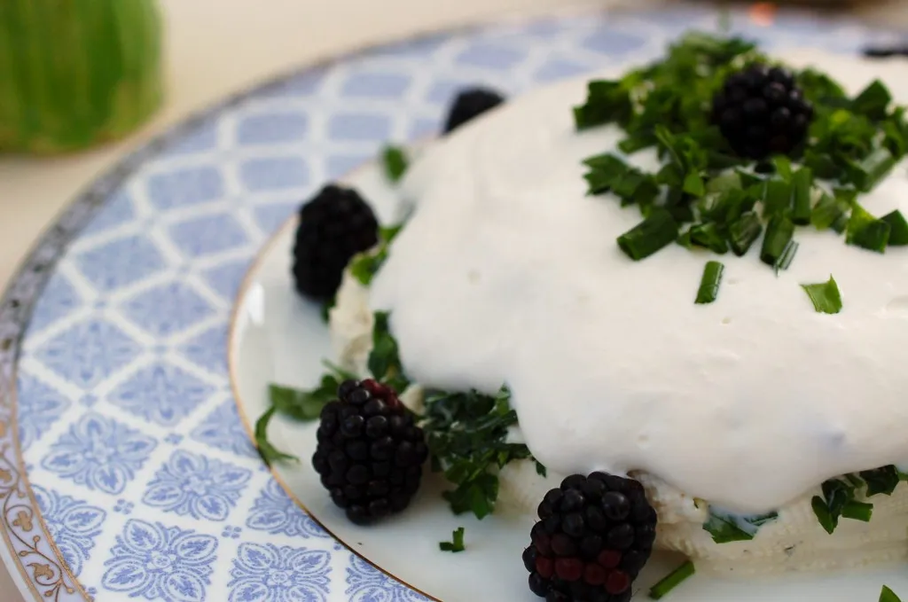 Frischkäse mit grünen Kräutern nach Roger Vergé