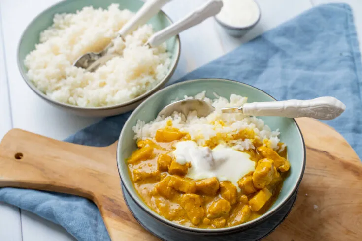 Fruchtig-würziges Madras Curry mit Hähnchen und Ananas, schnell und einfach zubereitet