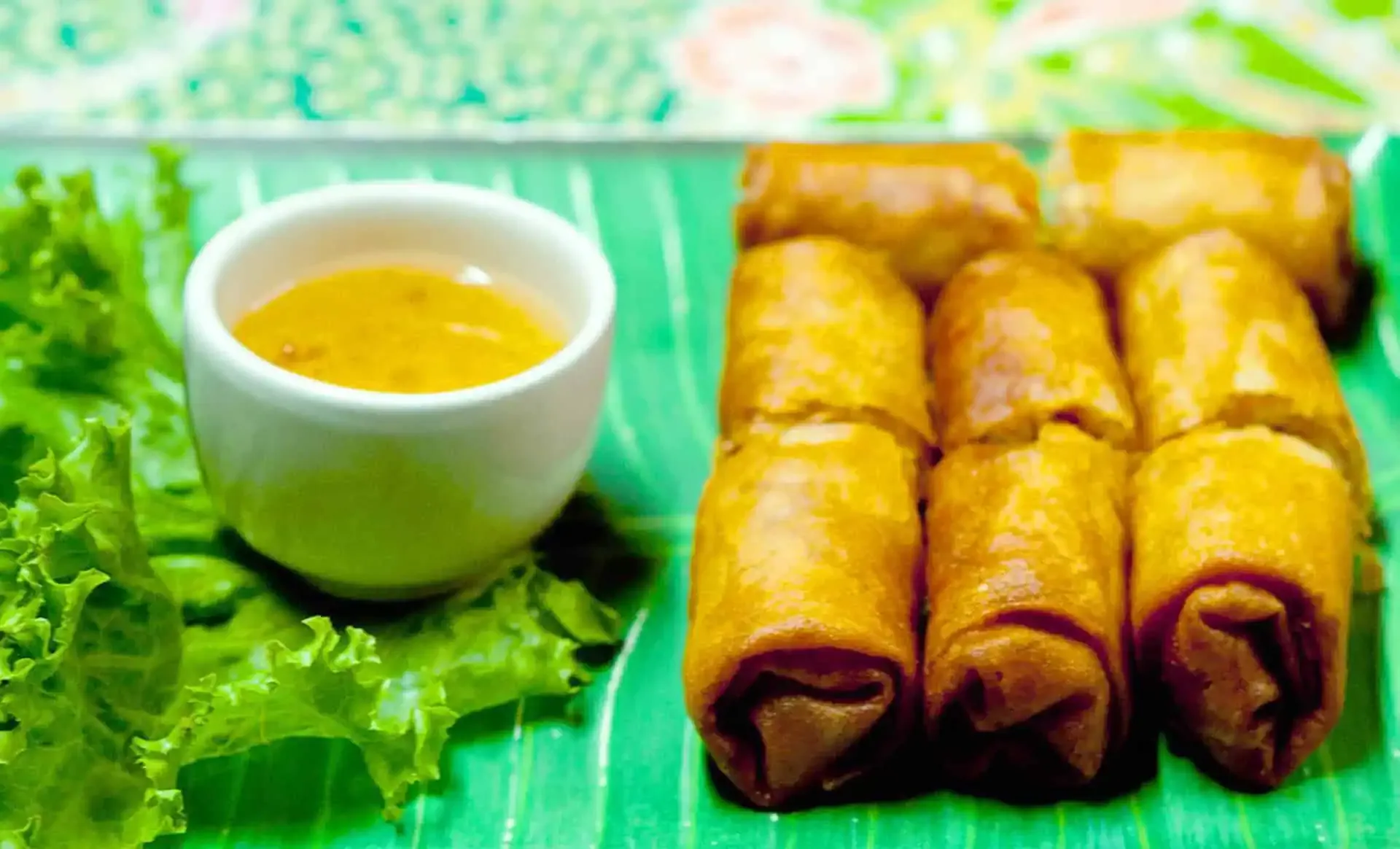 Frühlingsrollen im Naga Café