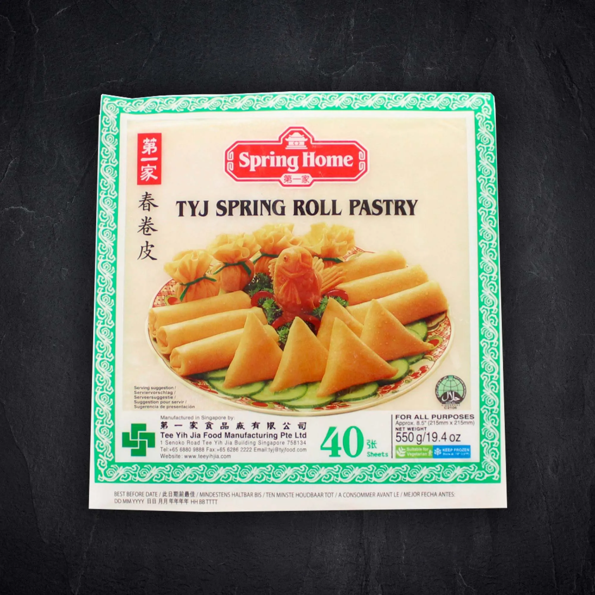 Frühlingsrollen mit verschiedenen Füllungen