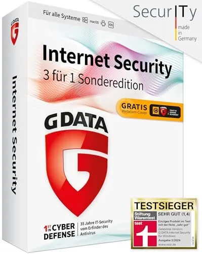 G Data Internet Security: Übersichtlich, aber funktional im Design