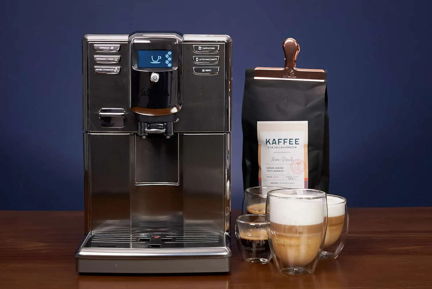 Gaggia Anima Prestige mit Bedienfeld