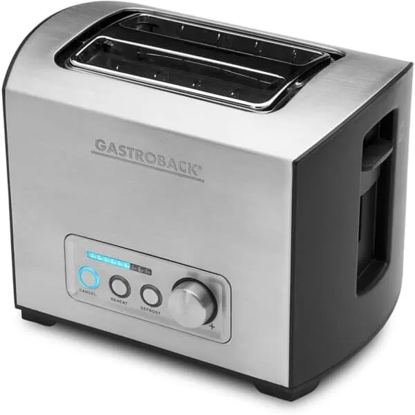 Gastroback 42397 Pro 2S Toaster mit LED-Streifenanzeige