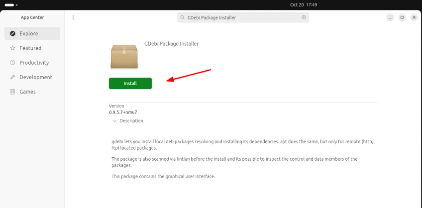 GDebi Paket-Installer auf Ubuntu 24.04 installieren