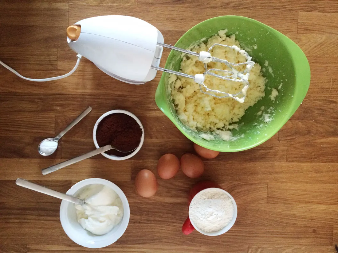 Geburtstagskuchen Zubereitung 1